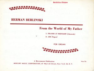 Berlinski, Herman – From the World of My Father - The Leupold